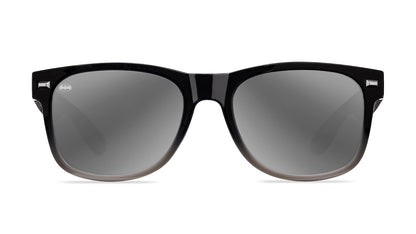 Knockaround Batman  Fort Knocks Sunglasses with polarized silver lenses, front