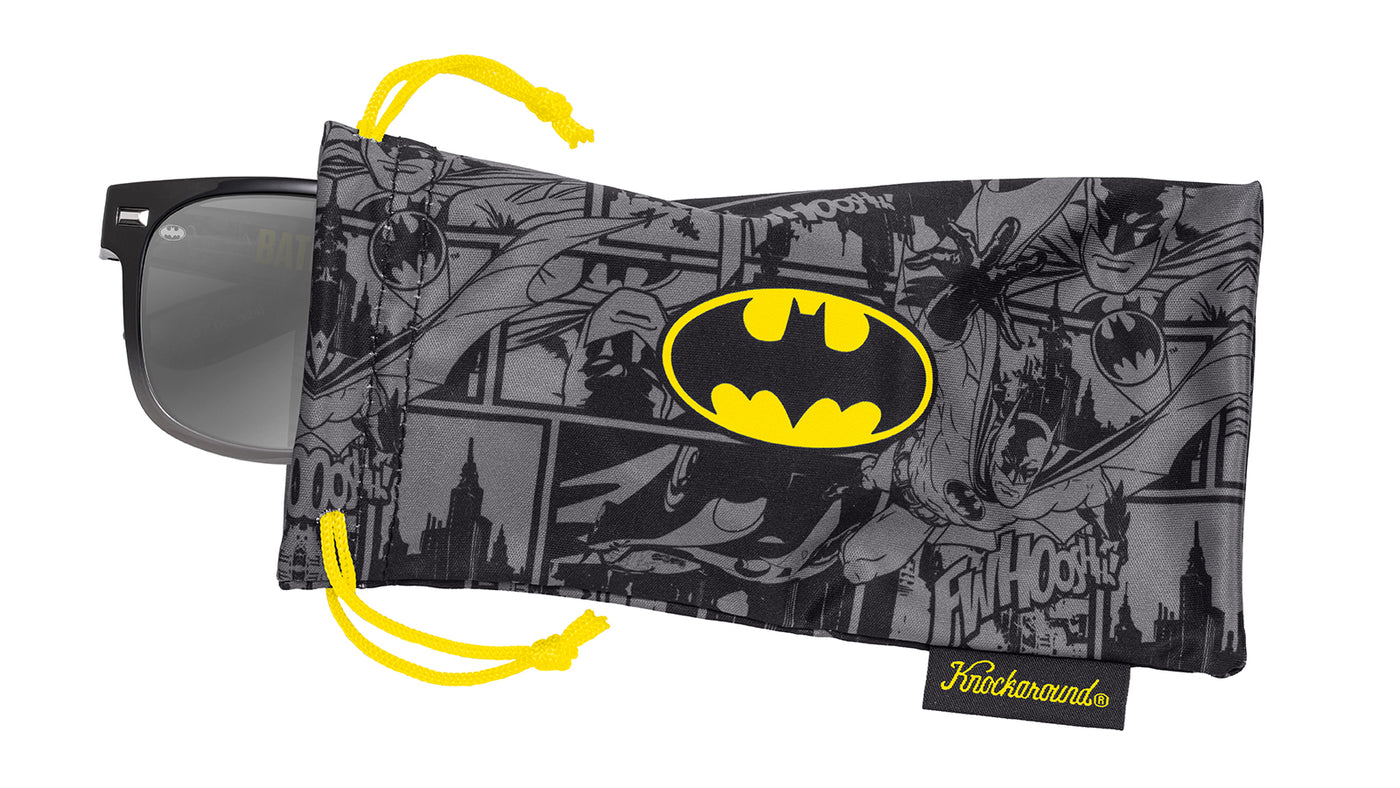Knockaround Batman Fort Knocks Sunglasses, pouch