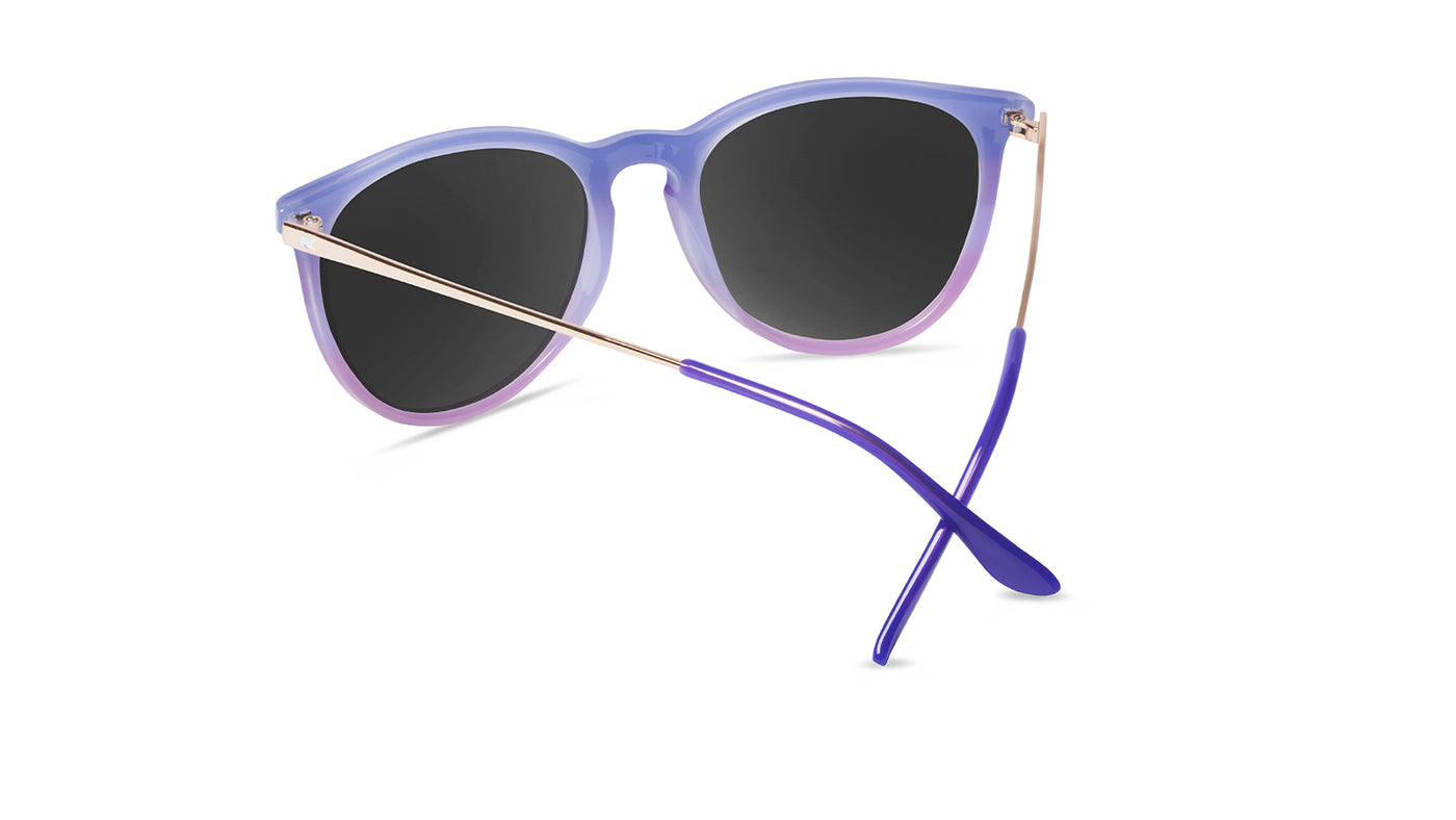 Sunglasses with Berry-inpired Frames and Polarized Fuchsia Lenses, Back