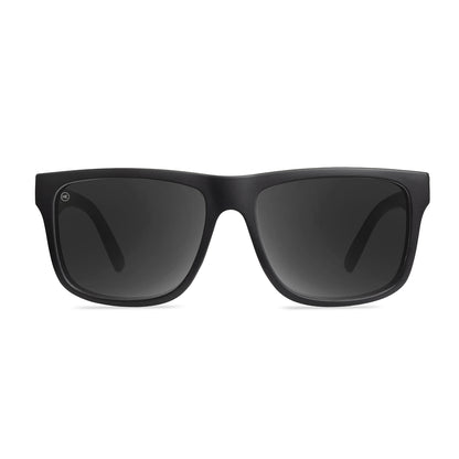 Go to Slide 3 - Black on Black Torrey Pines Sunglasses, Front