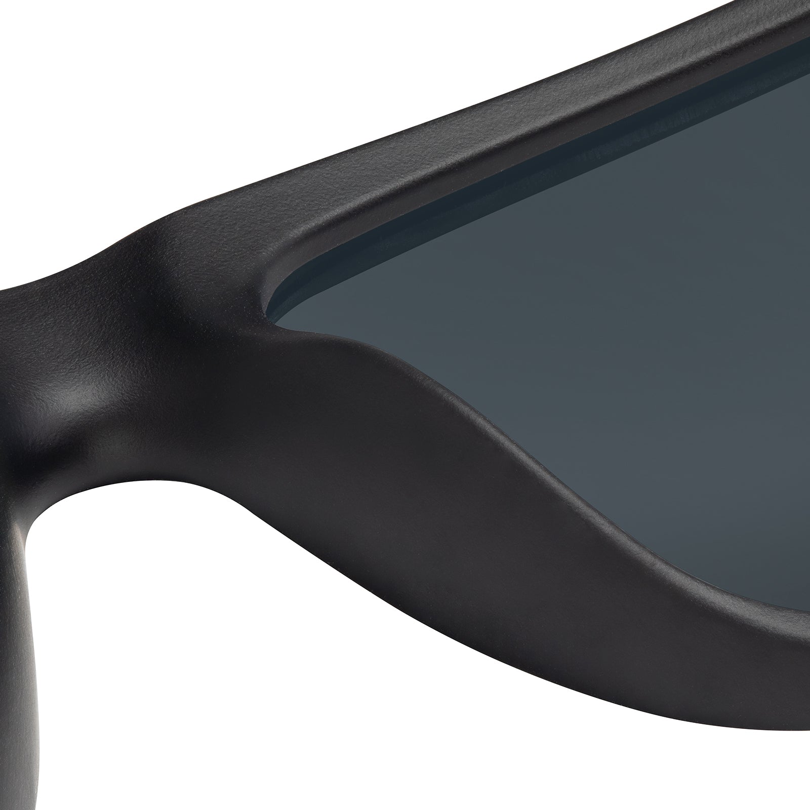 Black on Black Torrey Pines Sunglasses, Nose