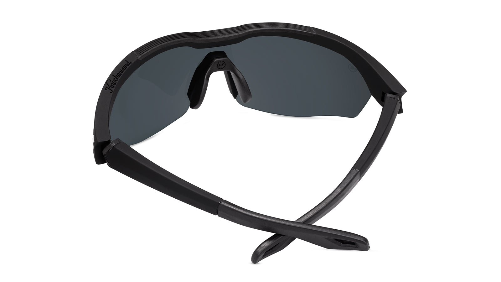 Black on Black Kinetics Sunglasses | Knockaround.com