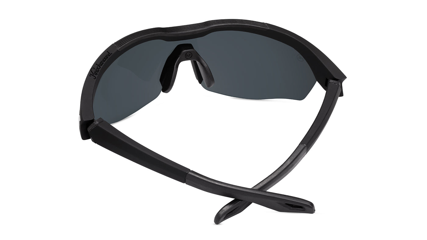 Black on Black Kinetics Sunglasses, Back