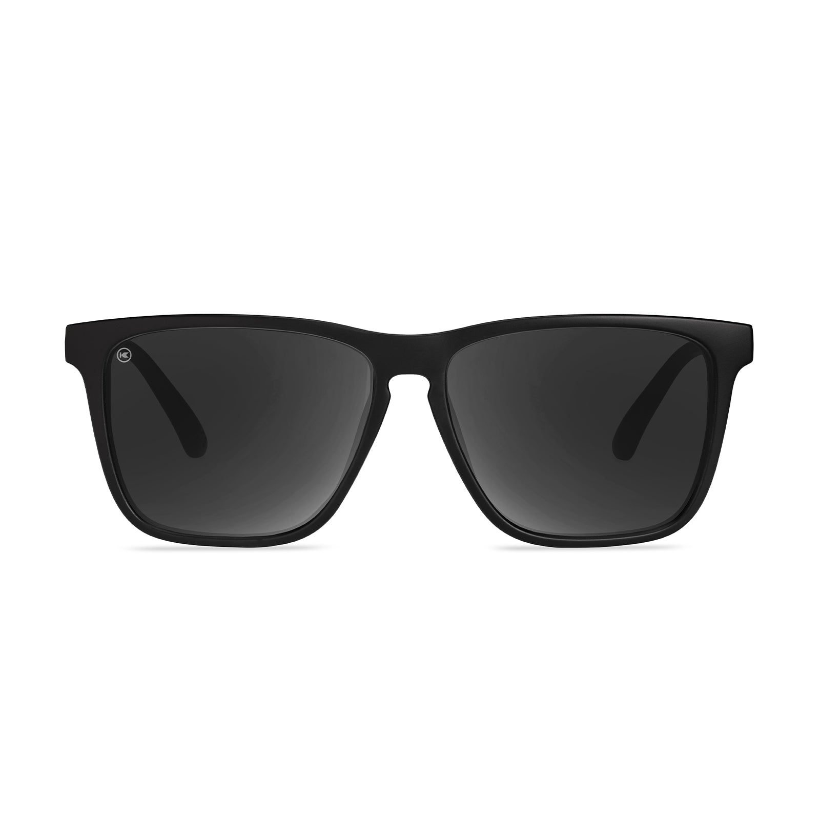 Black on Black Fast Lanes Sunglasses, Front