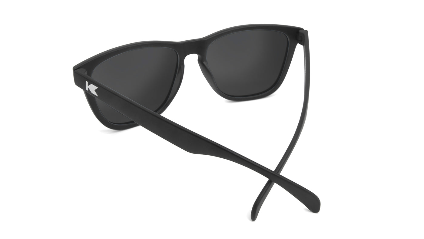 Sunglasses with Black Frame and Polarized Sunset Lenses, Back
