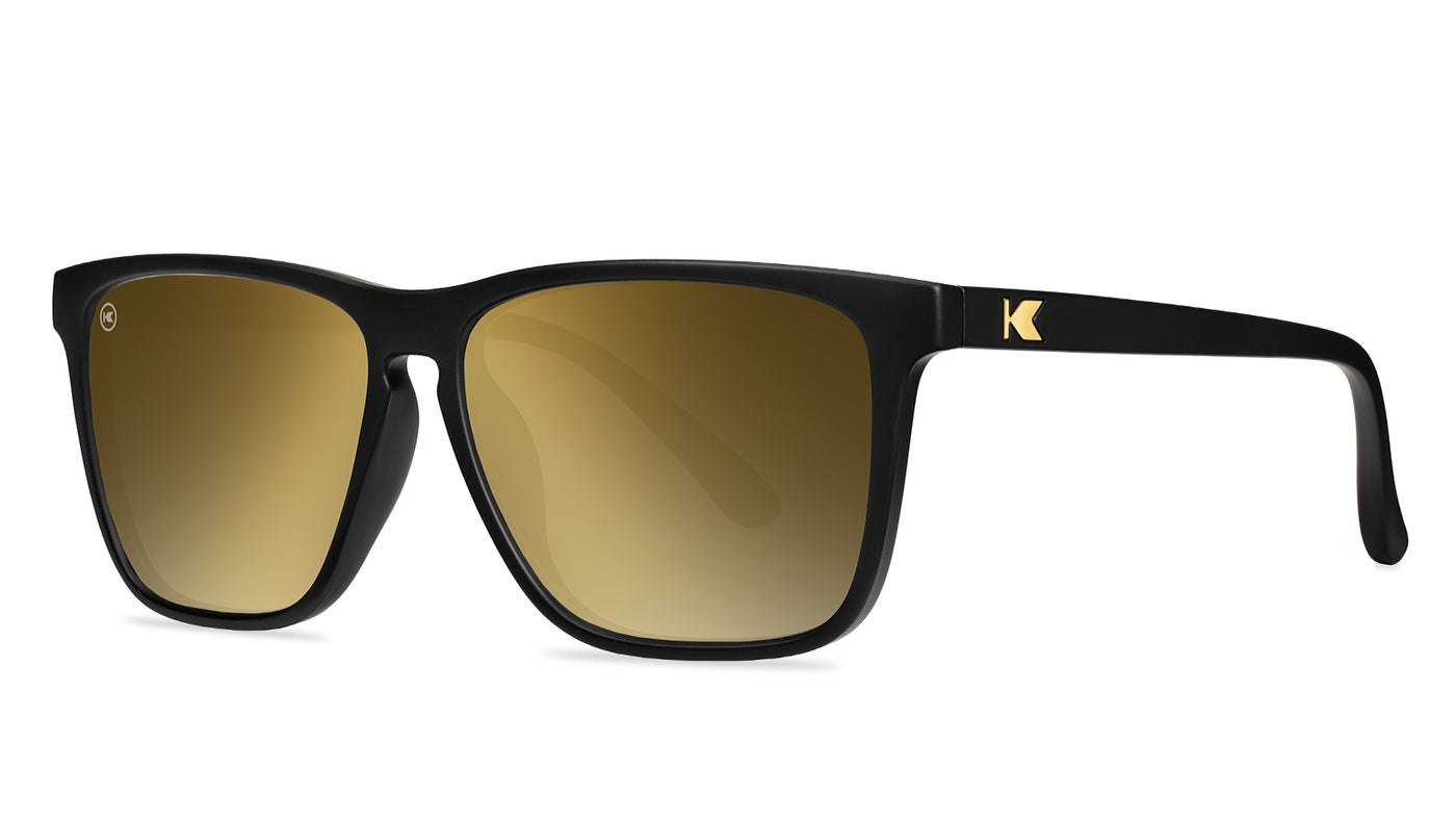 Black Gold Fast Lanes Sunglasses, Threequarter