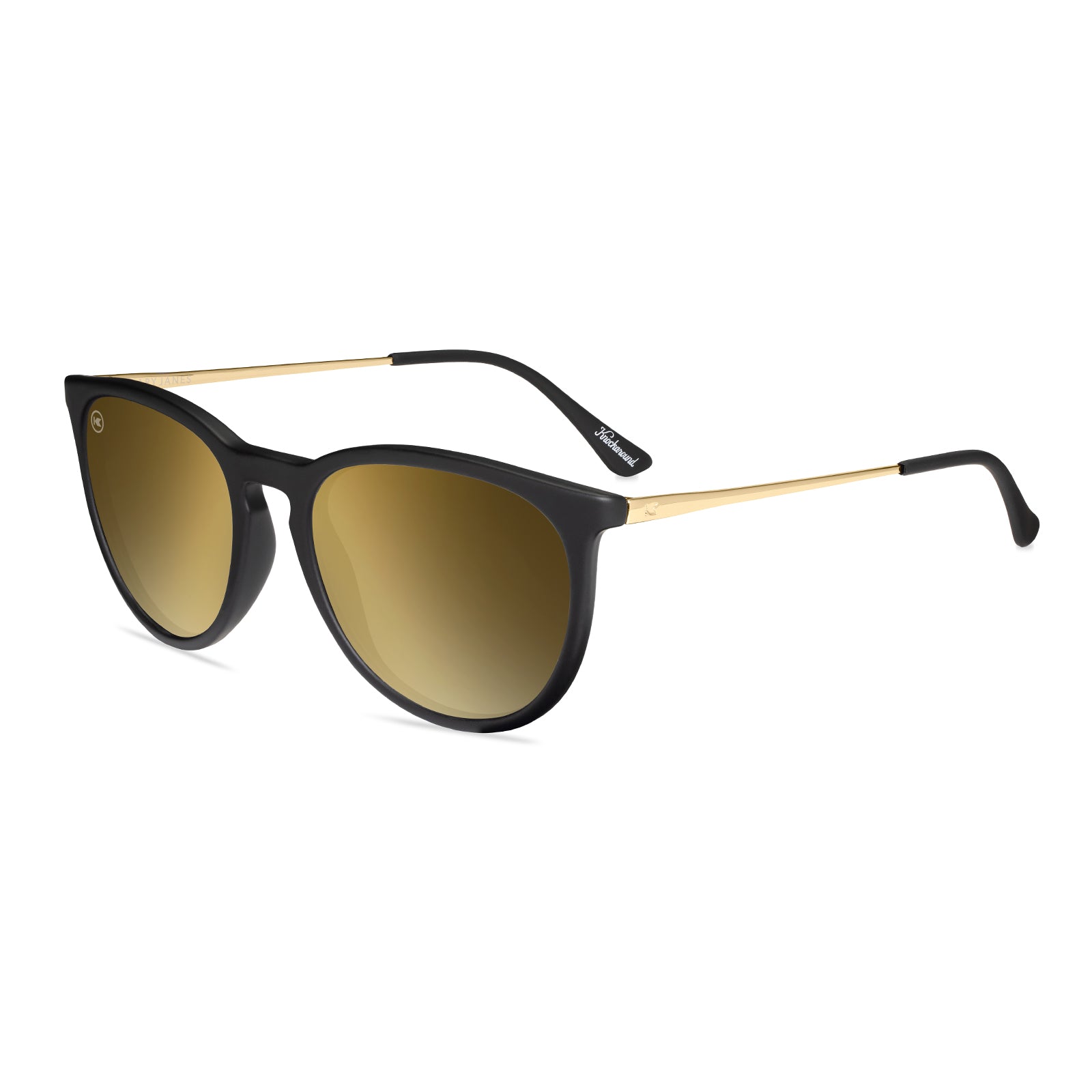Black Gold Mary Janes Sunglasses, Flyover