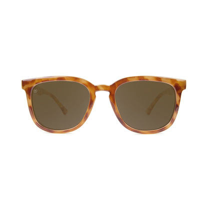 Go to Slide 3 - Glossy Blonde Tortoise Shell / Amber Paso Robles Sunglasses, Front