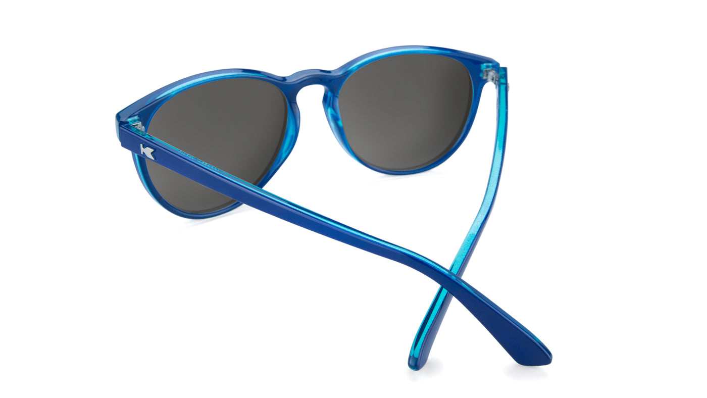 Sunglasses with Blueberry Geode Frames and Polarized Moonshine Lenses, Back