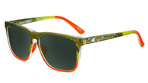 Brook Trout Fast Lanes Sport Sunglasses, Flyover