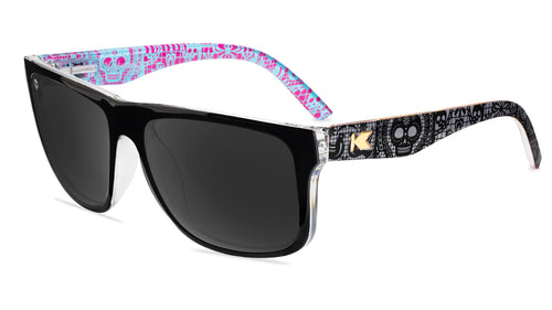 Knockaround Dia De Los Muertos Torrey Pines Sunglasses, Flyover