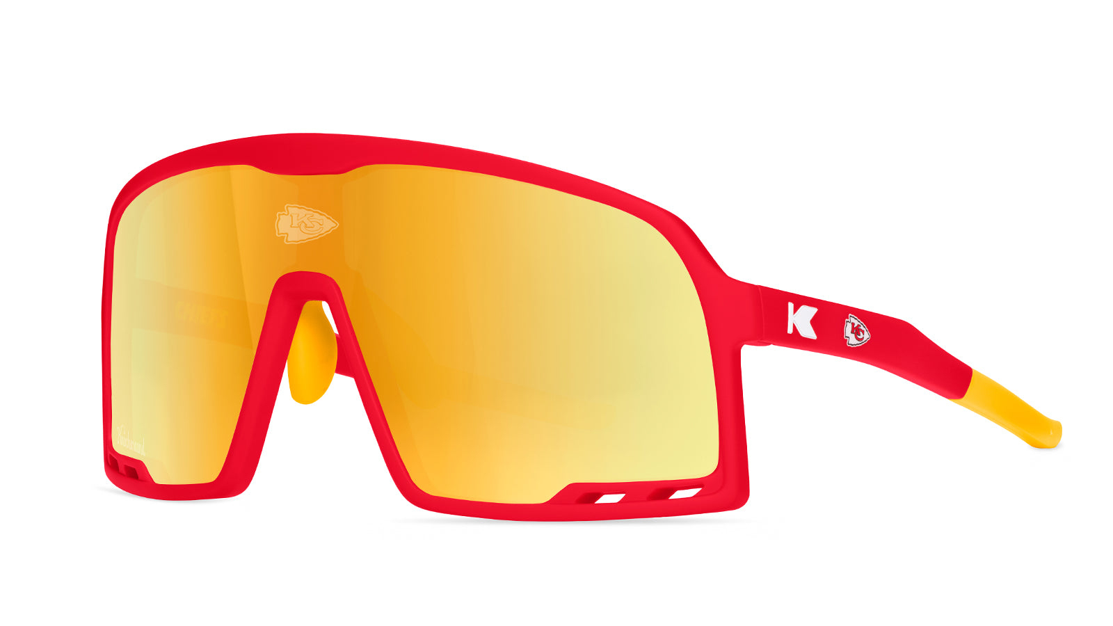Kansas City Chiefs Campeones Sunglasses, Threequarter