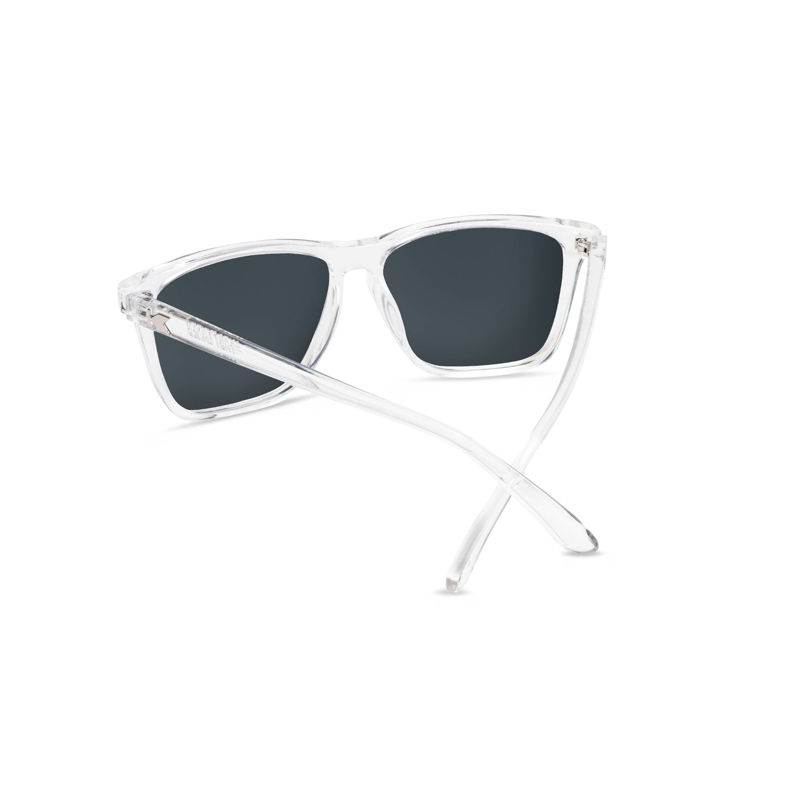 Clear / Aqua Fast Lanes Sunglasses, Back