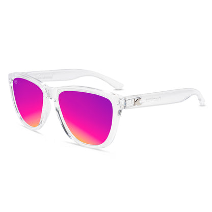 Clear / Pink Sunset Premiums Sunglasses, Flyover
