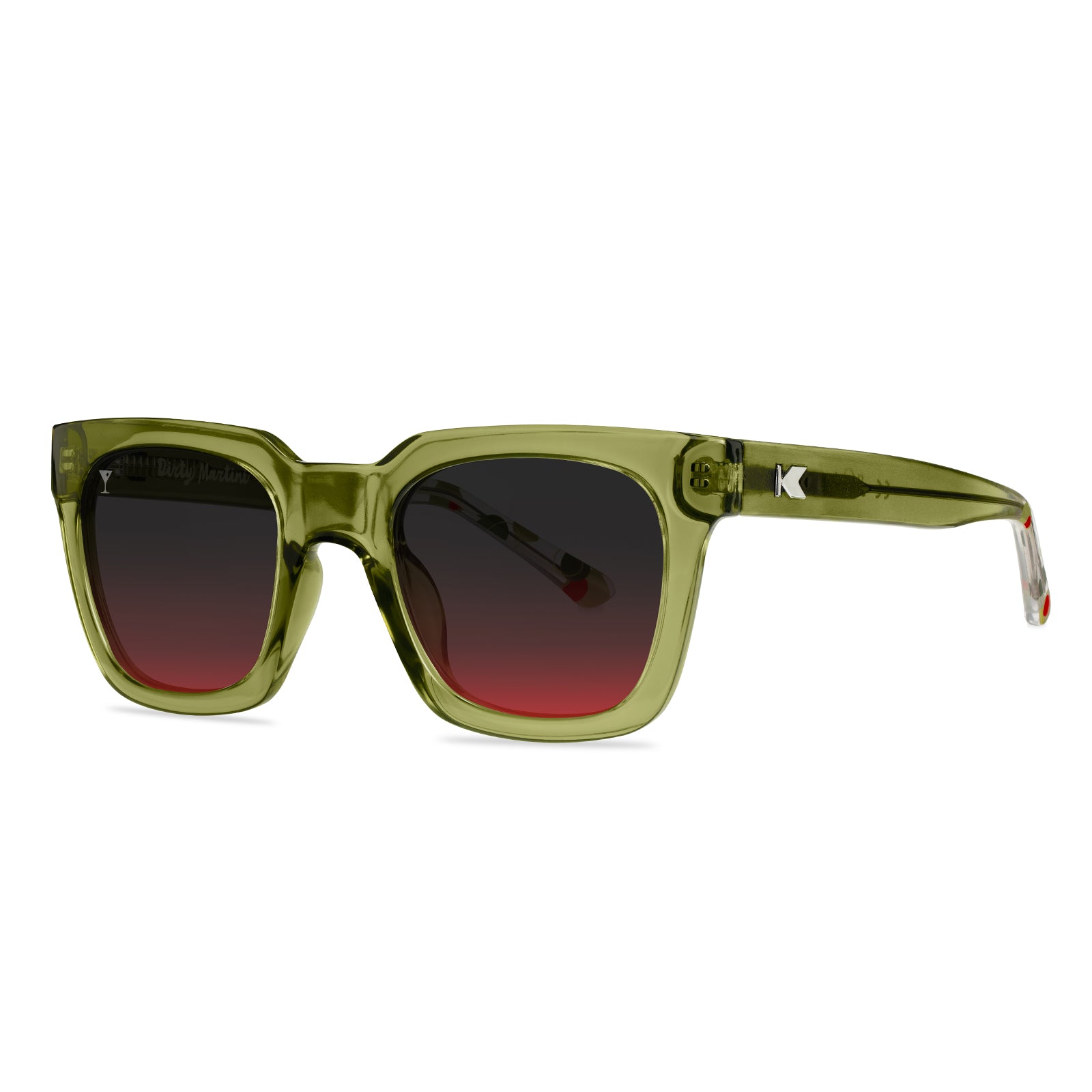 Limited Edition Dirty Martini Songbirds Sunglasses, Threequarter