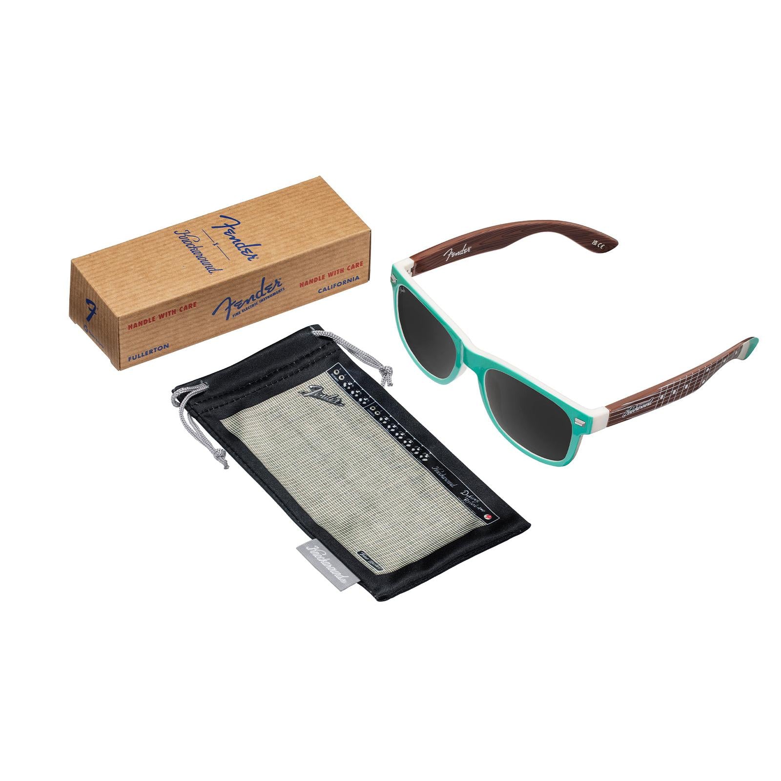 Surf Green Stratocaster™ Fort Knocks Sunglasses | Knockaround.com