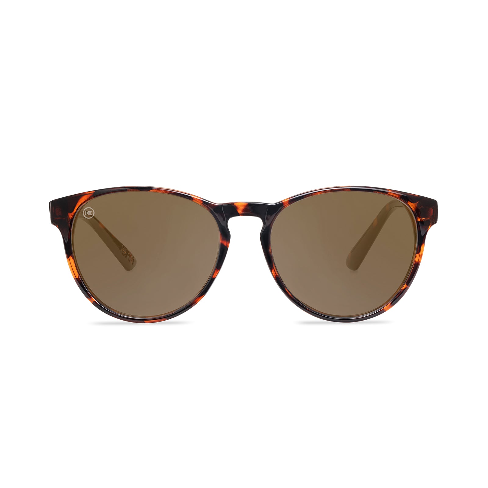 Glossy Tortoise Shell / Amber Kids Shirley Temples Sunglasses, Front