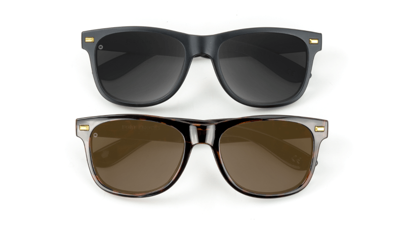 Brown and Black Sunglasses
