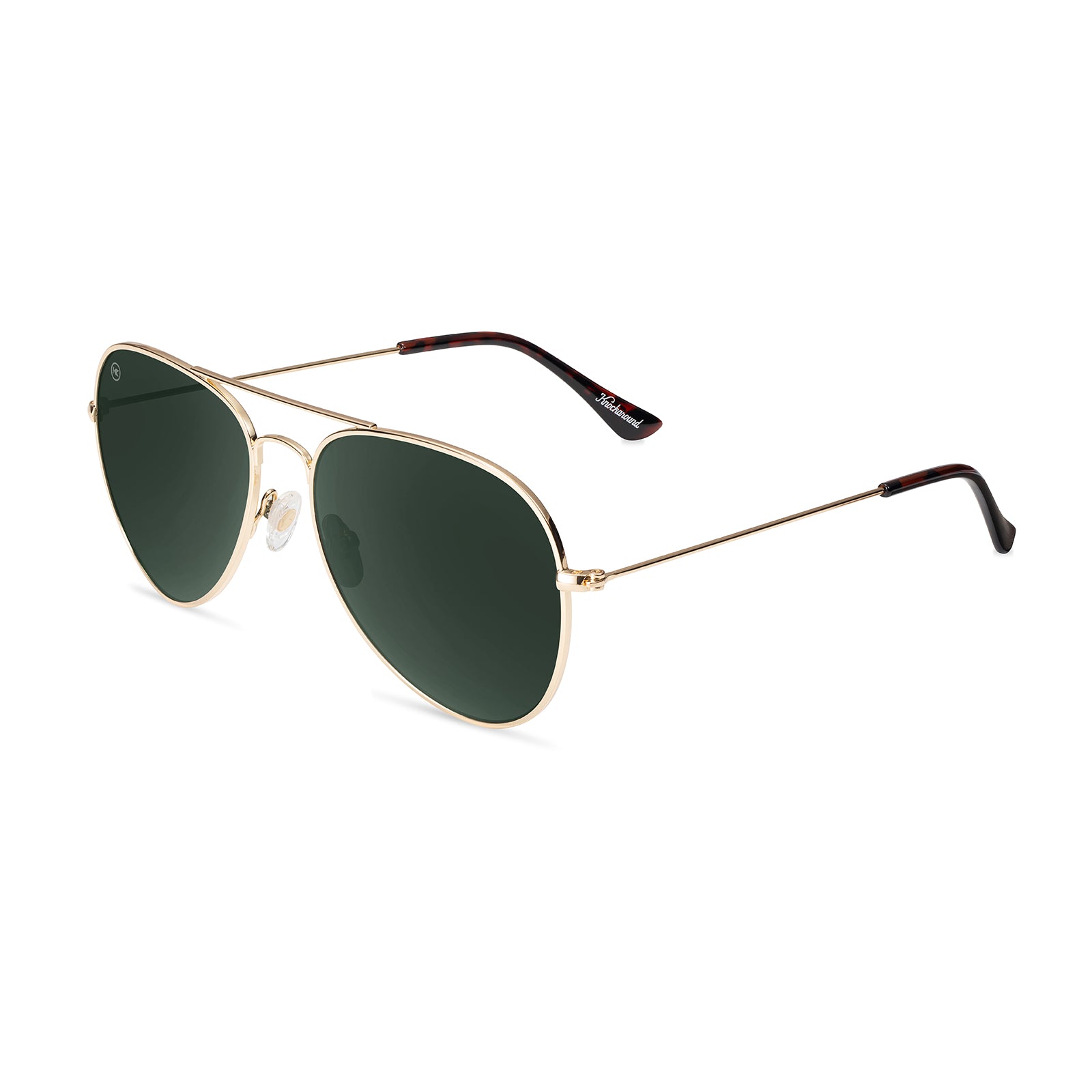 Gold / Aviator Green Mile Highs Sunglasses, Flyover