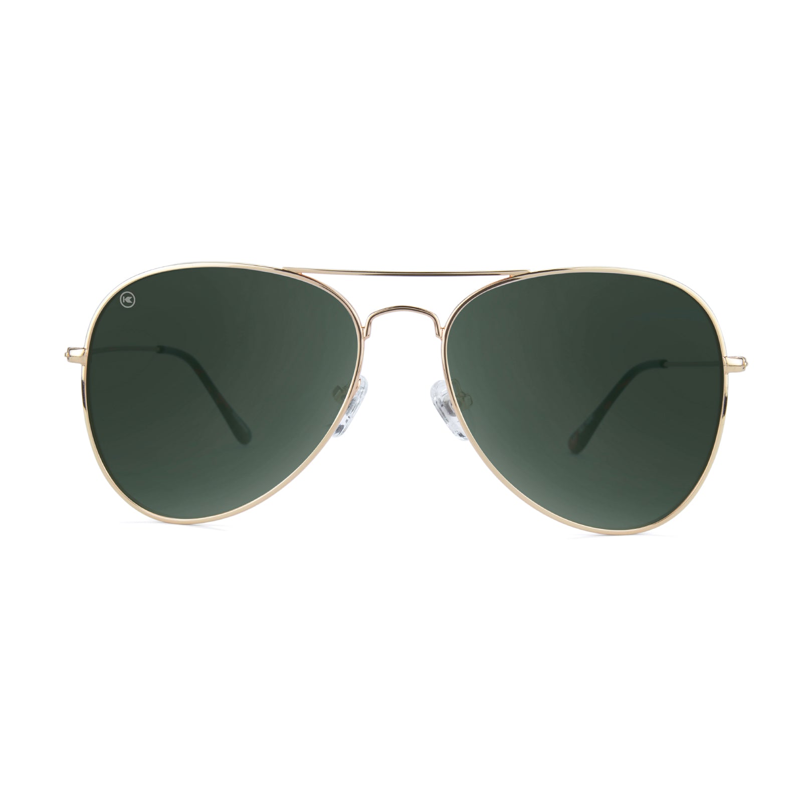 Gold / Aviator Green Mile Highs Sunglasses, Front