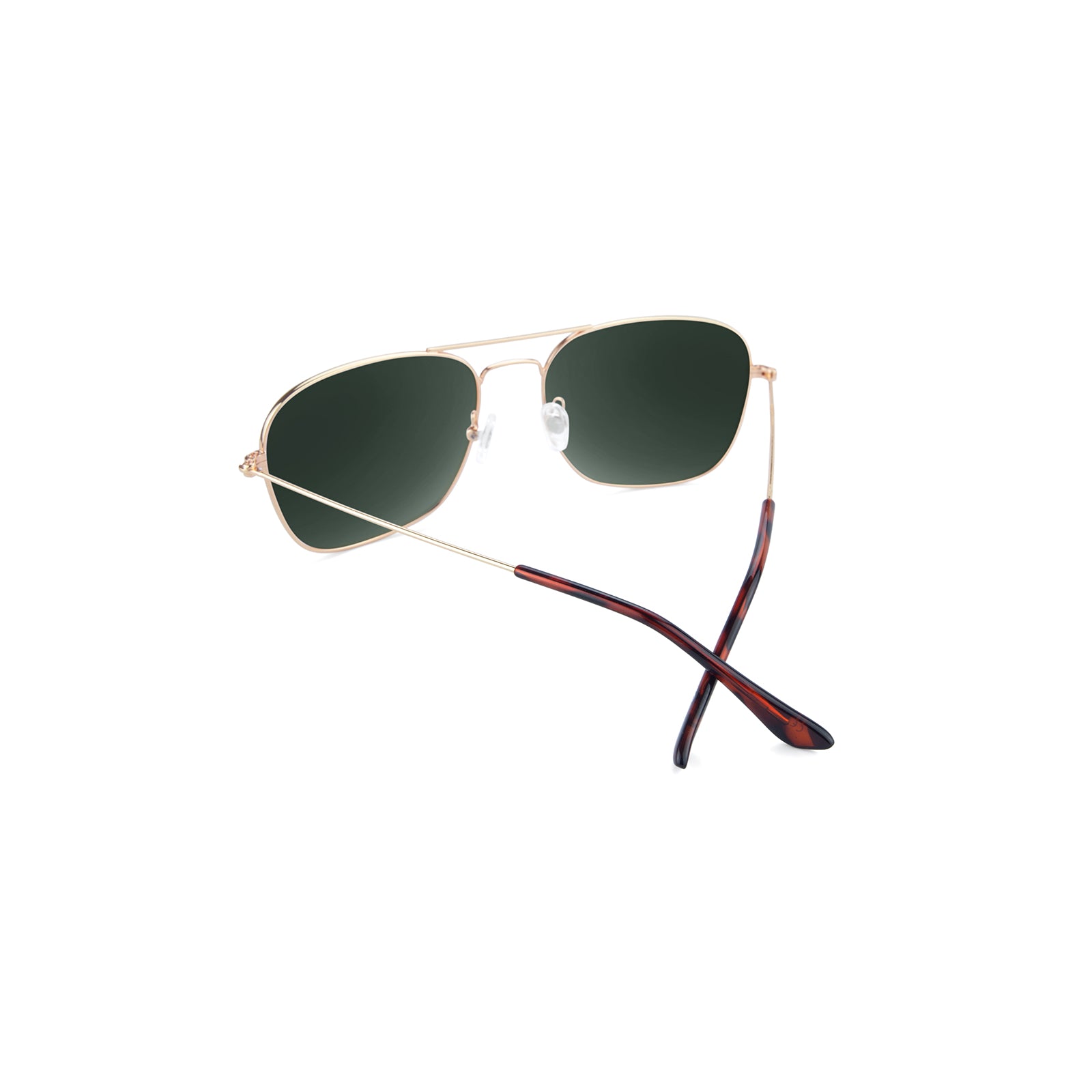 Gold / Aviator Green Mount Evans Sunglasses, Back