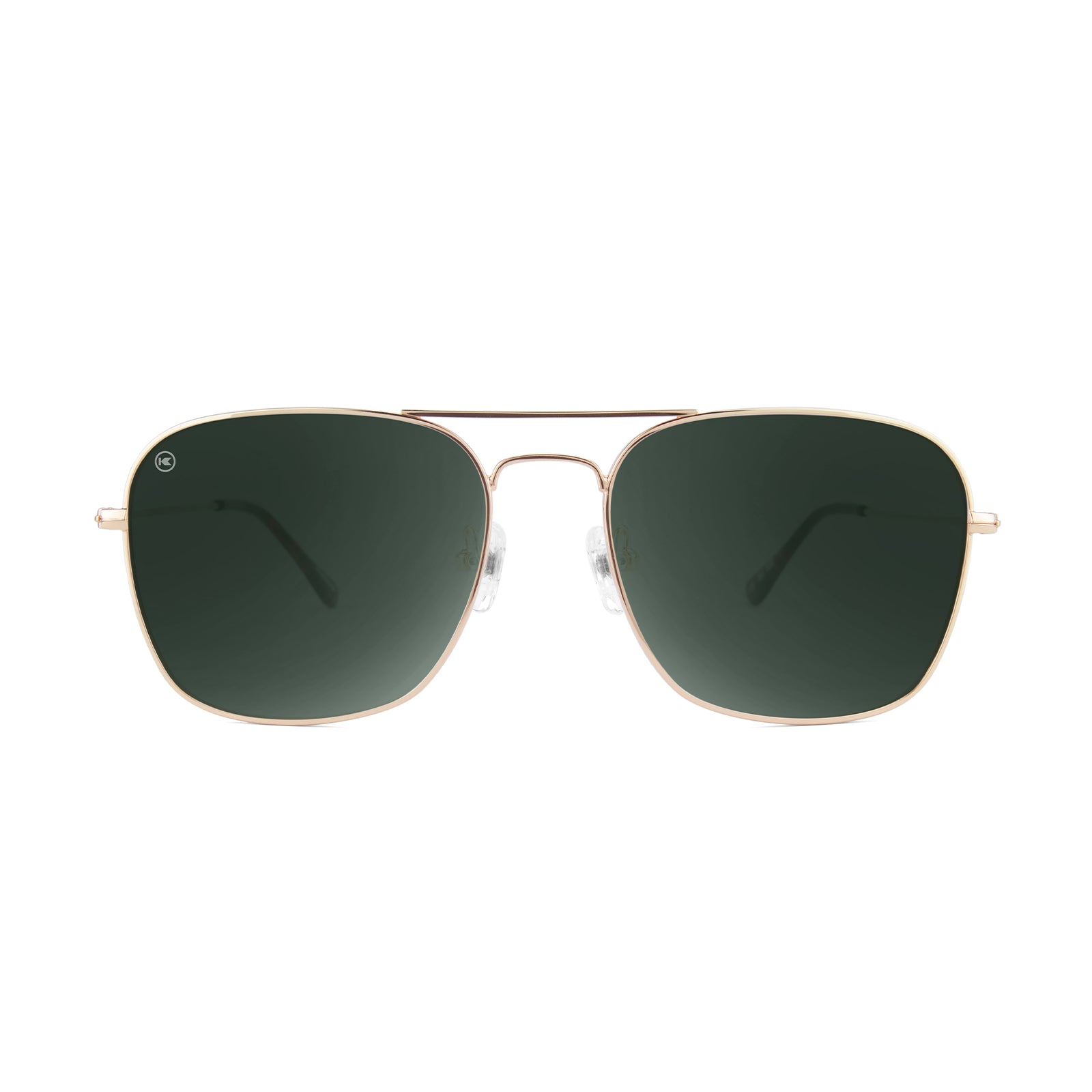 Gold / Aviator Green Mount Evans Sunglasses, Front