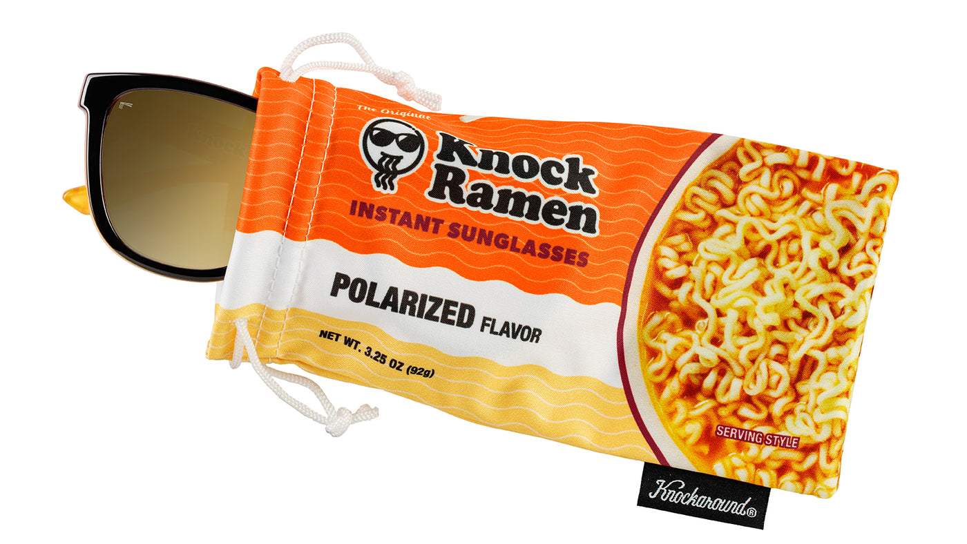 Knock Ramen Premiums Sunglasses, Pouch