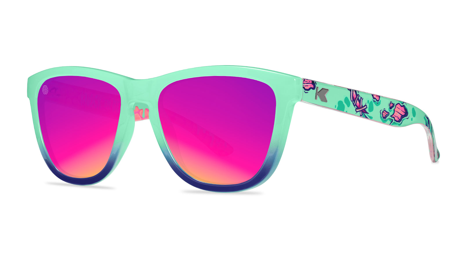 Knock Em Dead Premiums Sunglasses, Threequarter