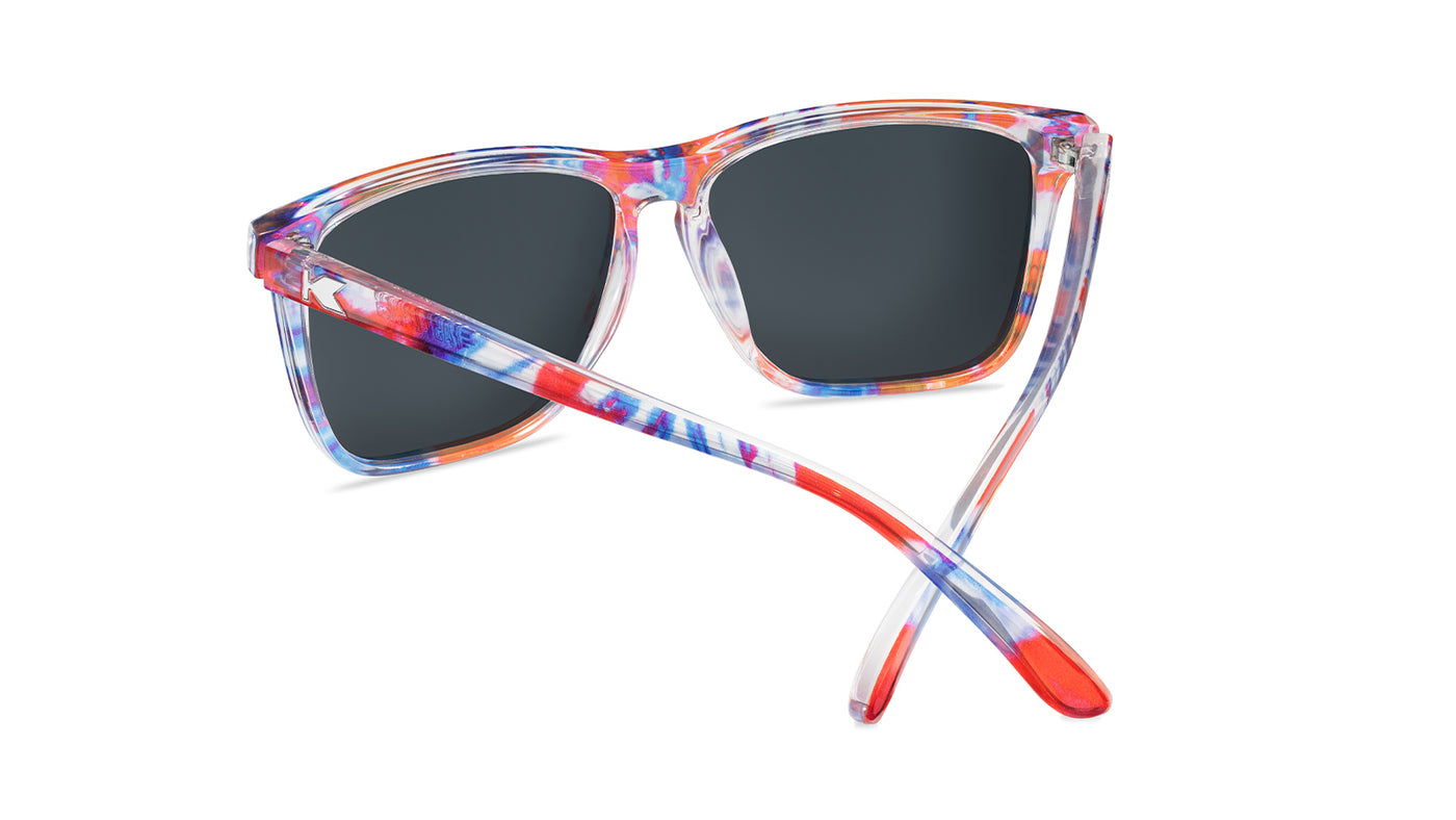 Live Free or Tye-Dye Fast Lanes Sunglasses, Back