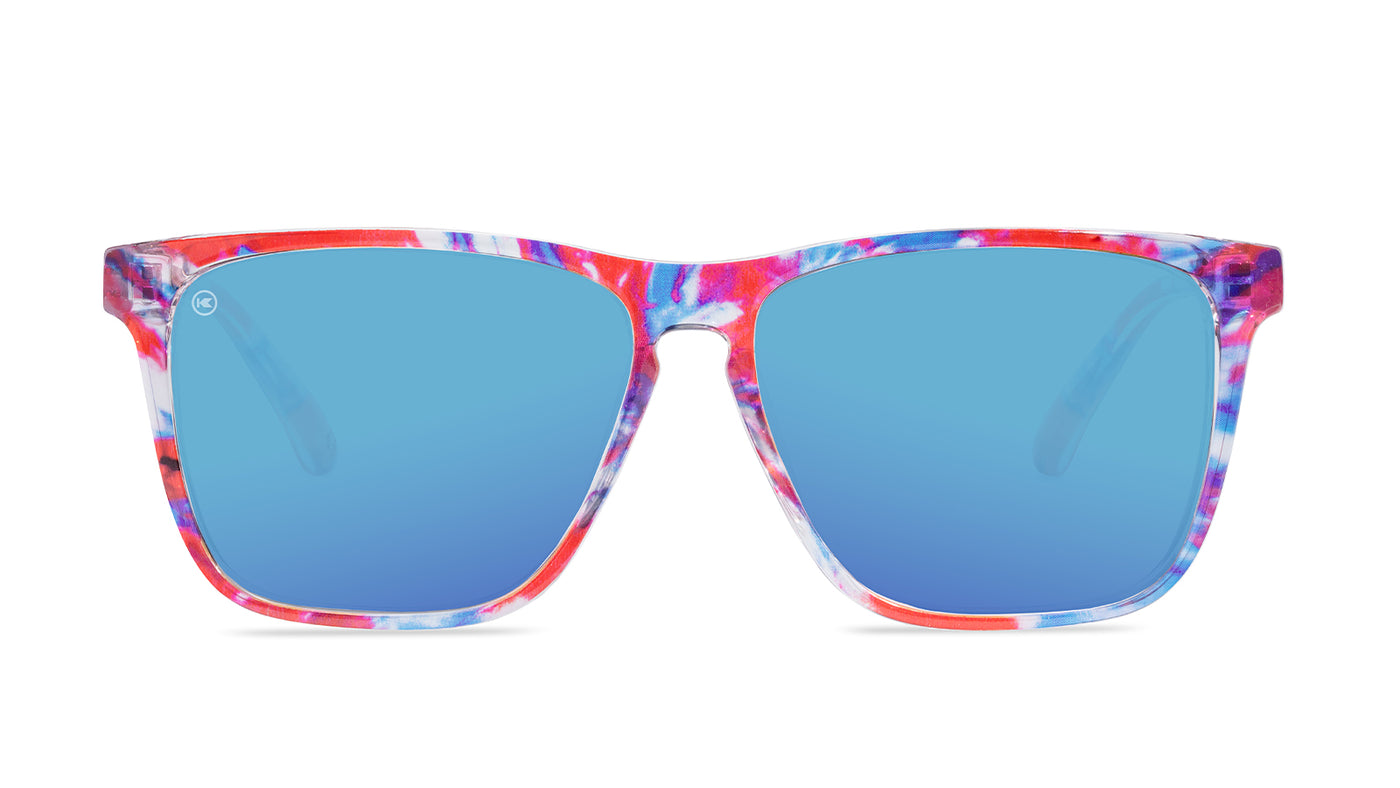 Live Free or Tye-Dye Fast Lanes Sunglasses, Front