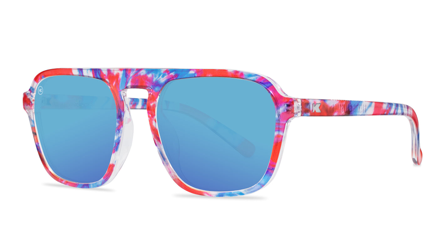 Live Free or Tye-Dye Pacific Palisades Sunglasses, Threequarter