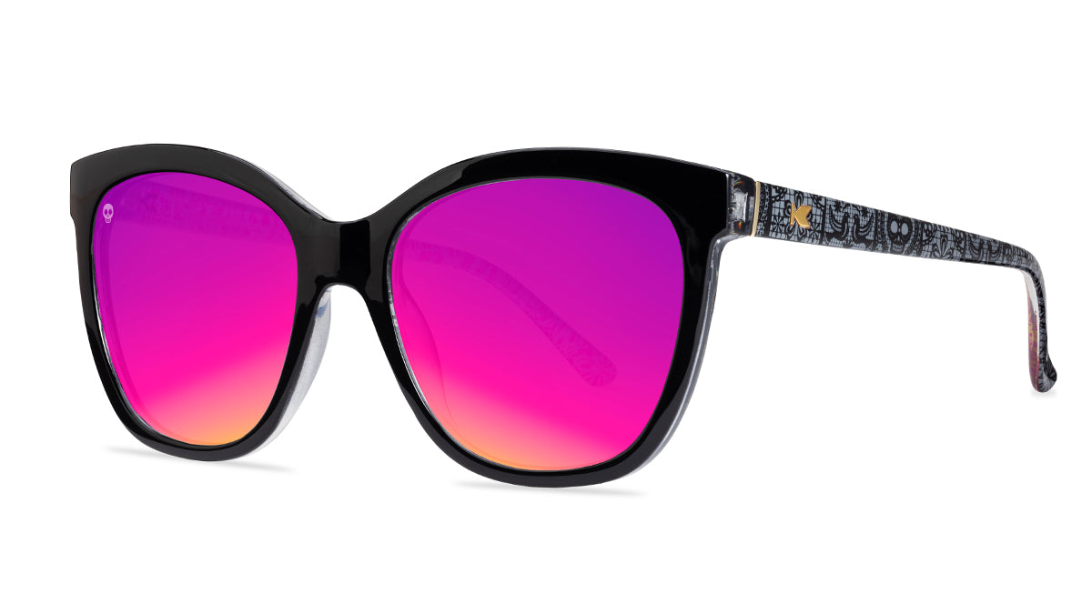 Knockaround Dia De Los Muertos Deja Views Sunglasses, Threequarter