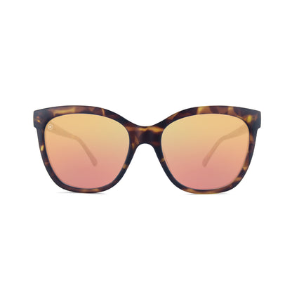 Matte Tortoise Shell / Rose Gold Deja Views Sunglasses, Front