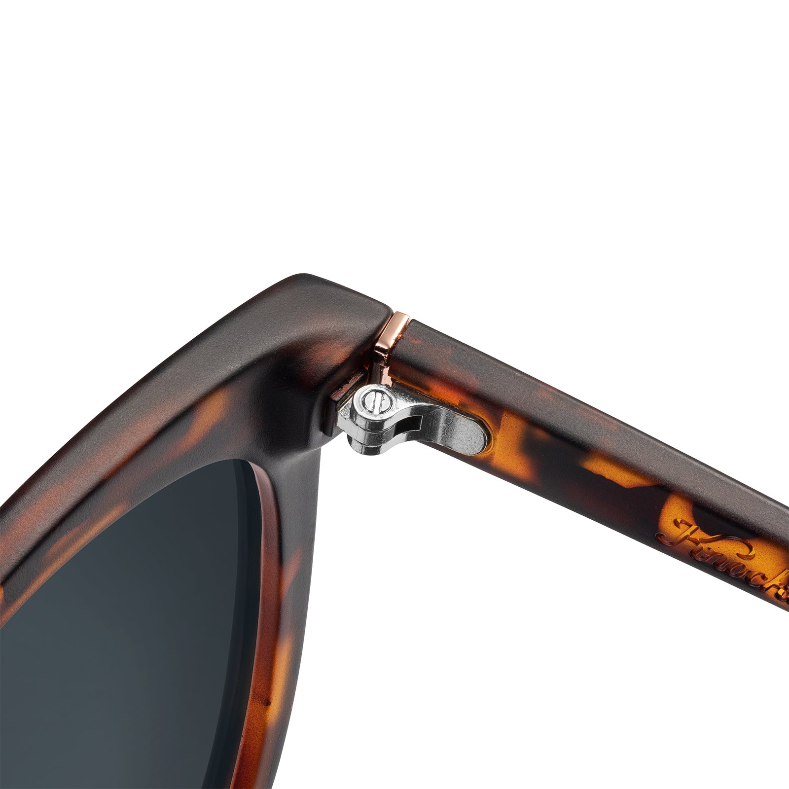 Matte Tortoise Shell / Rose Gold Deja Views Sunglasses, Hinge
