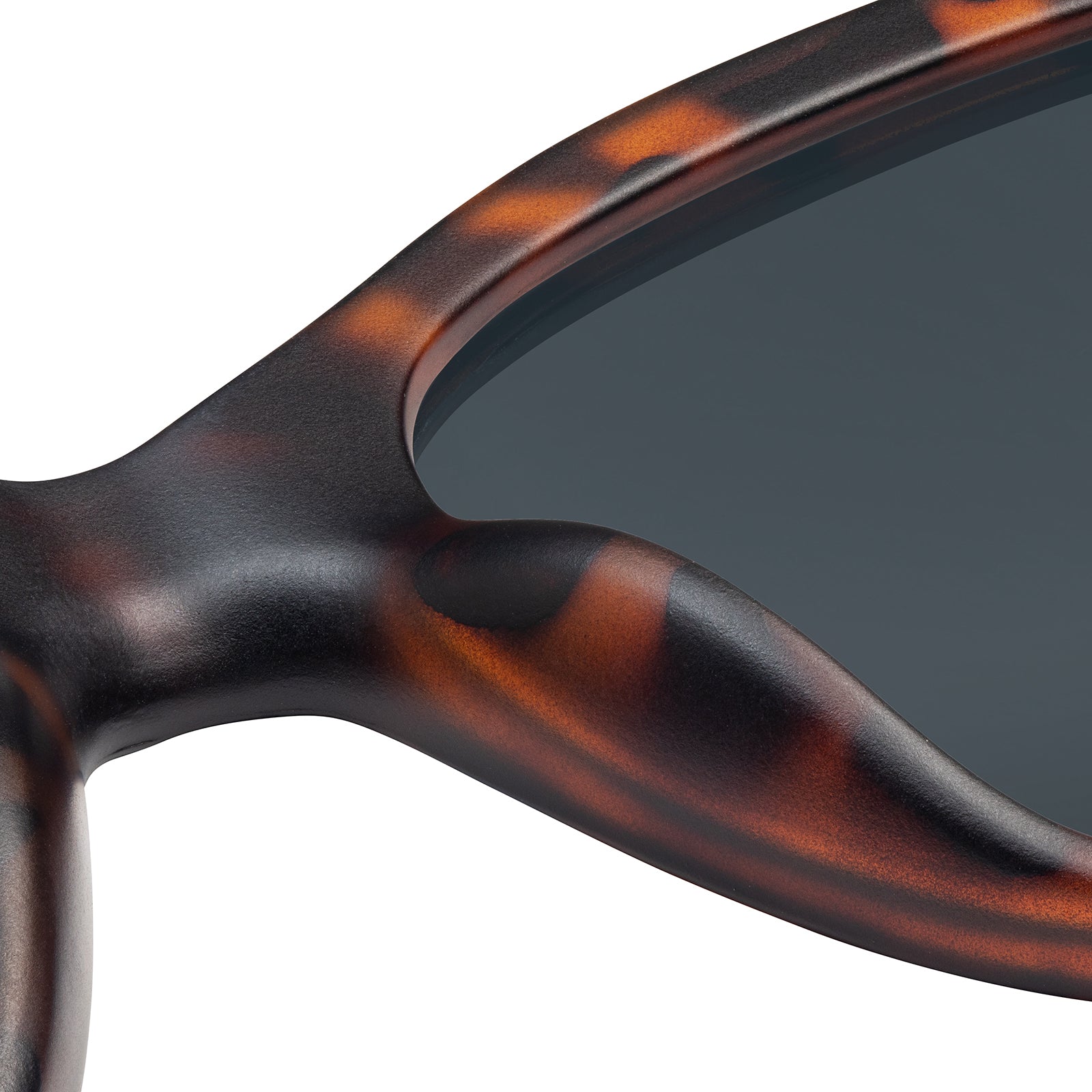 Matte Tortoise Shell / Rose Gold Deja Views Sunglasses, Back