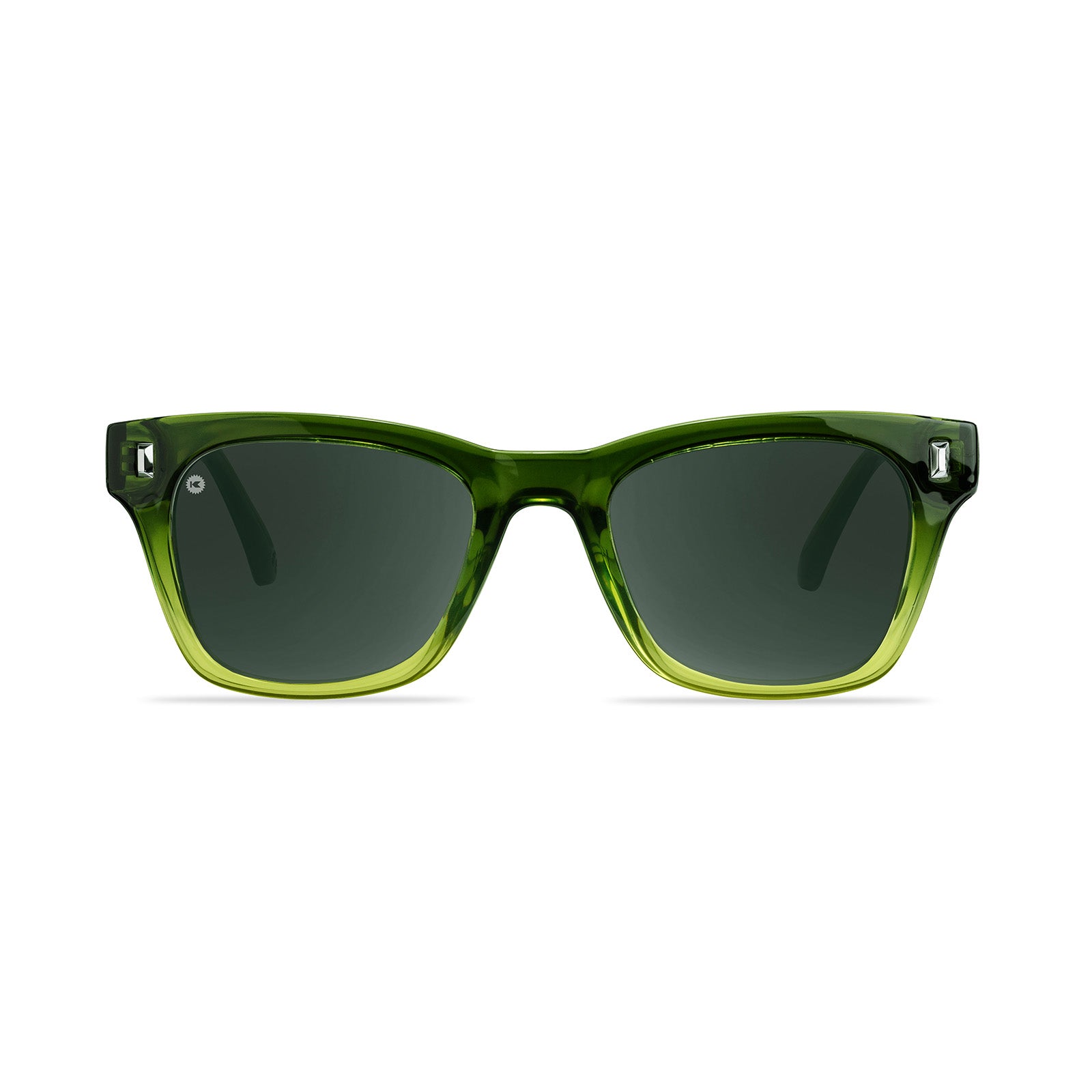 Green Sunglasses with Polarized Green Lenses, Nori Seventy Nines Sunglasses