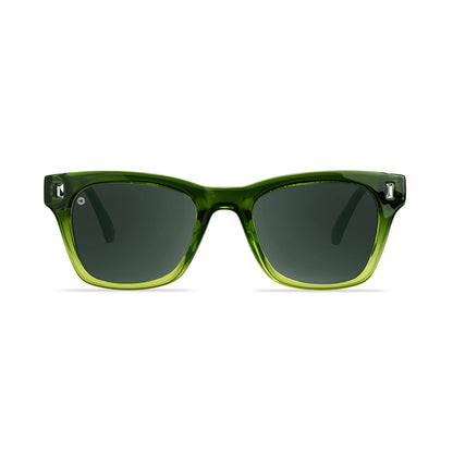 Green Sunglasses with Polarized Green Lenses, Nori Seventy Nines Sunglasses