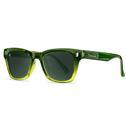 Green Sunglasses with Polarized Green Lenses, Nori Seventy Nines Sunglasses