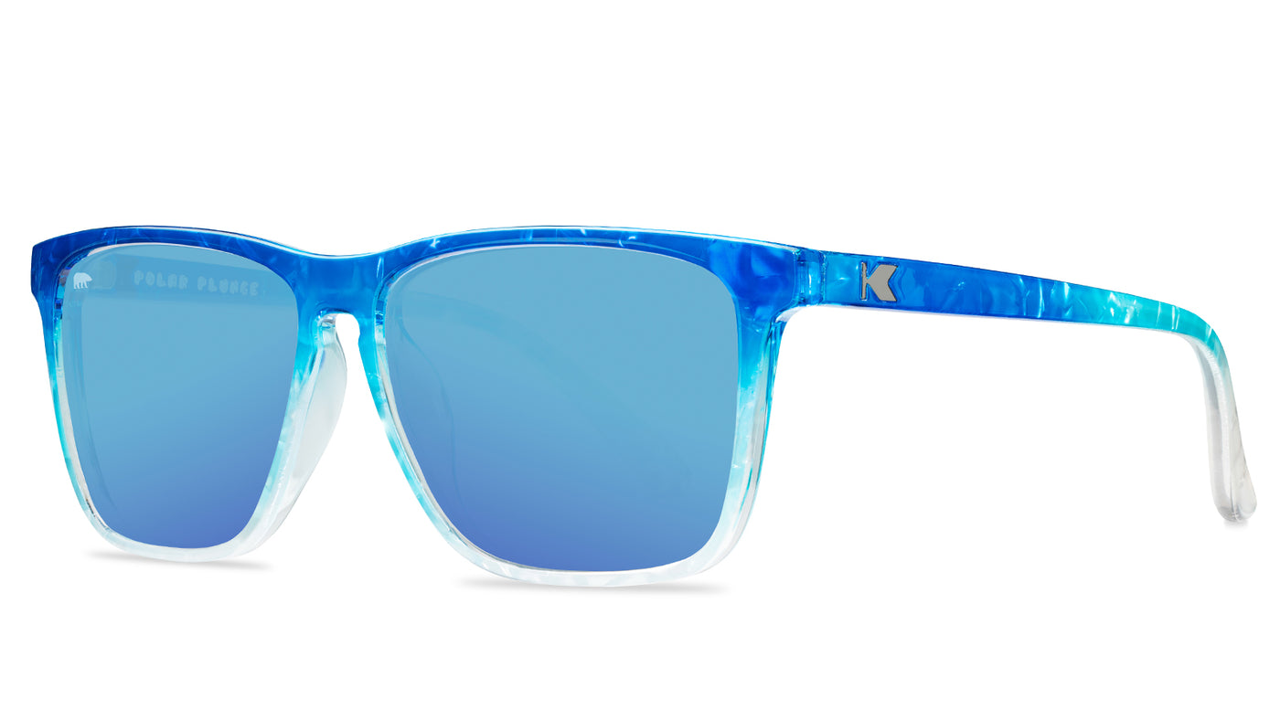 Knockaround x Polar Plunge Fast Lanes Sunglasses, Threequarter