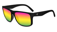 Rainbow on Black Torrey Pines Sport Sunglasses, Flyover