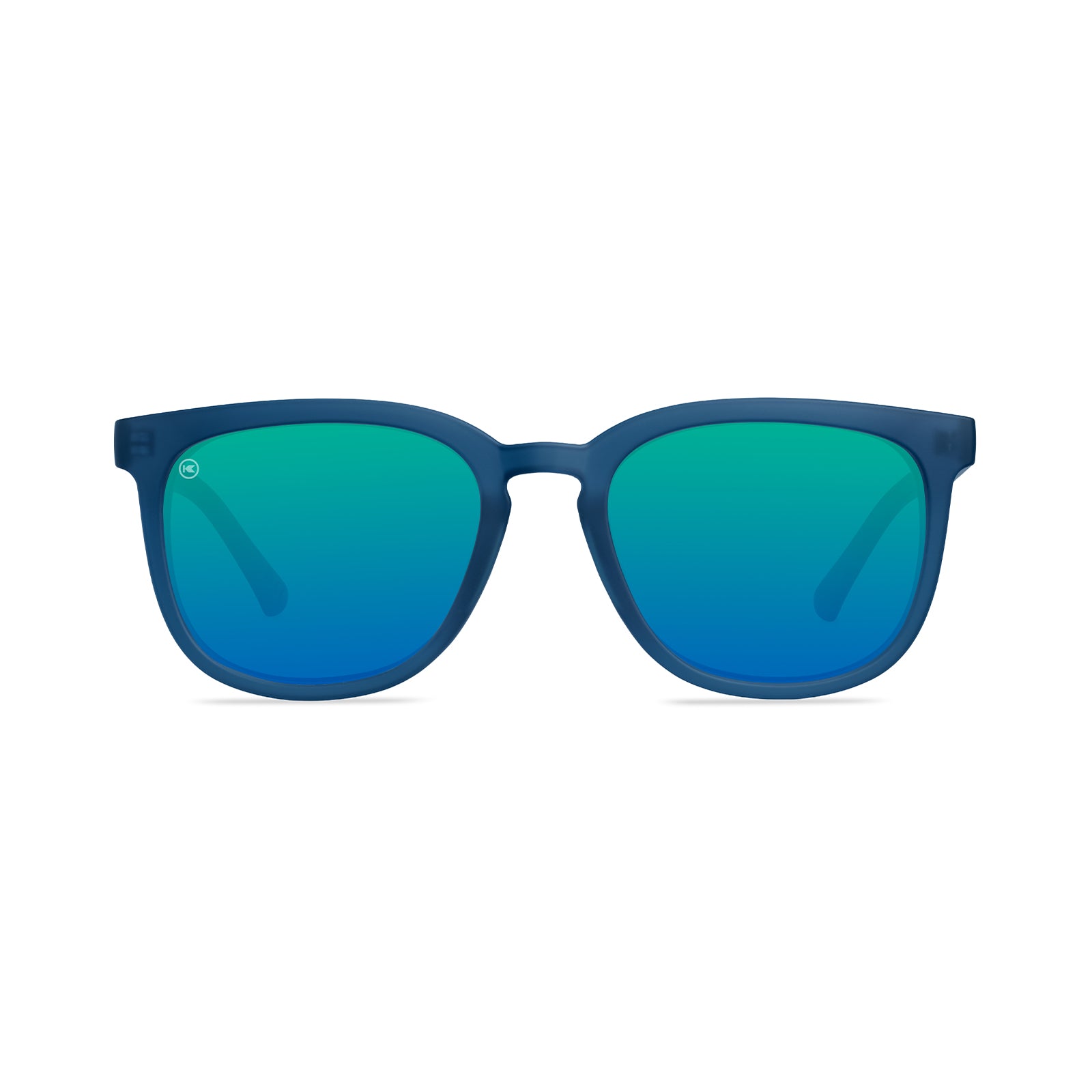 Rubberized Navy / Mint Paso Robles Sport Sunglasses, Front