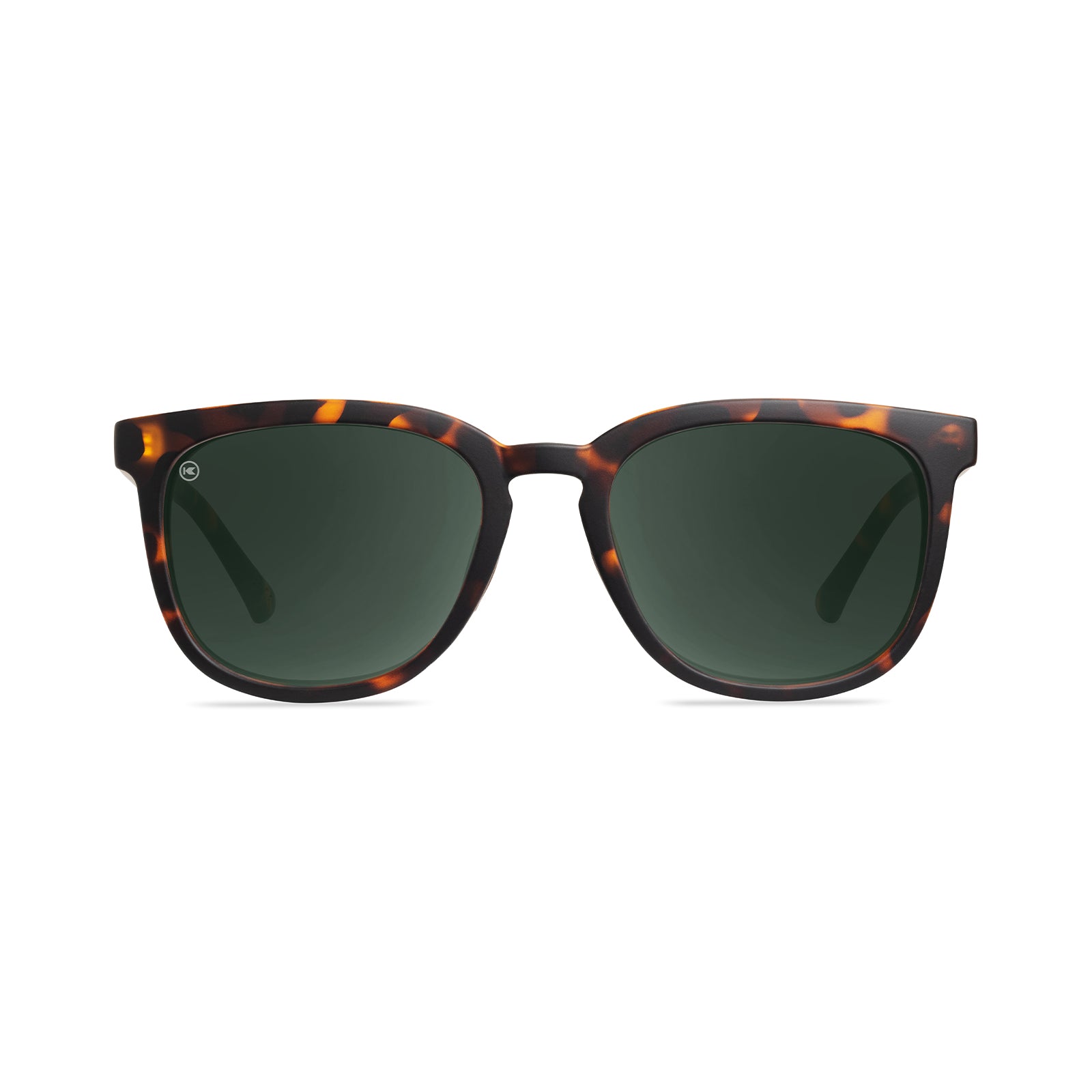 Rubberized Tortoise / Aviator Green Paso Robles Sport Sunglasses, Front