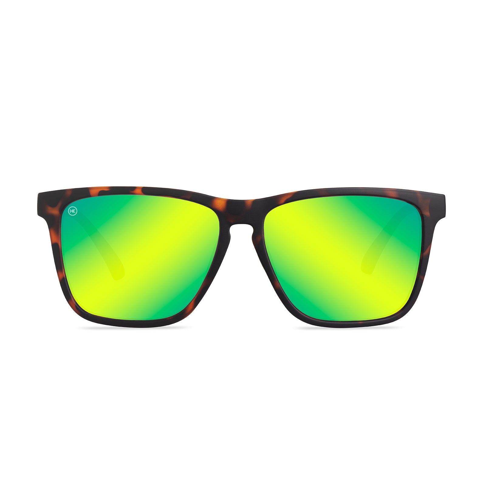 Rubberized Daybreak Fast Lanes Sport Sunglasses, Front