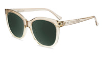 Sunglasses with Sandbar Frames and Polarized Aviator Green Lenses, Flyover