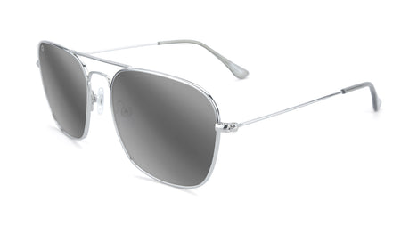 Silver / Silver Smoke Mount Evans - Rectangular Aviators
