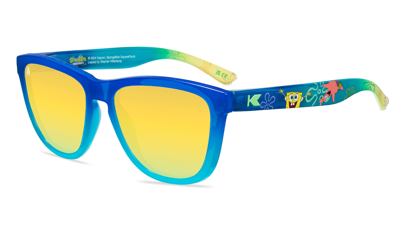 SpongeBob SquarePants Premiums Sunglasses with polarized yellow lenses, flyover