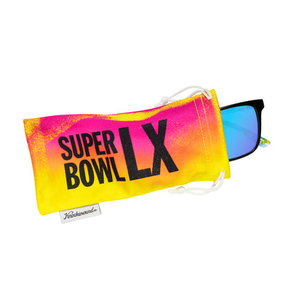 Go to Slide 5 - Knockaround x NFL Super Bowl LX Fast Lanes Sunglasses, Pouch