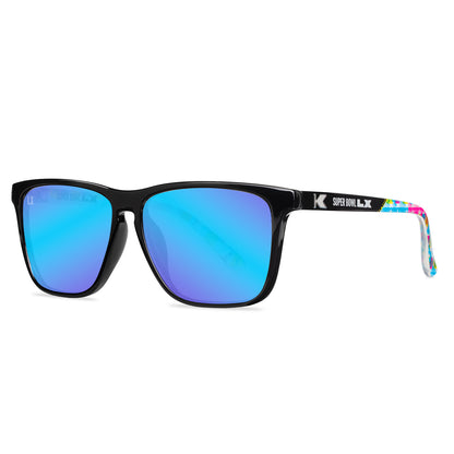 Go to Slide 3 - Knockaround x NFL Super Bowl LX Fast Lanes Sunglasses, Threequarter
