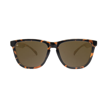 Glossy Tortoise Shell / Amber Classics Sunglasses, Front