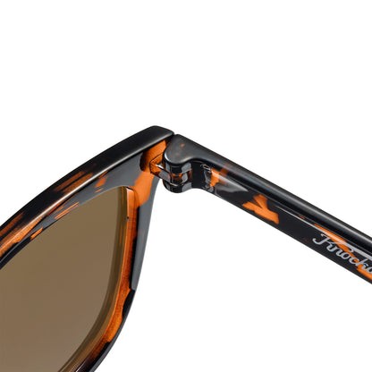 Glossy Tortoise Shell / Amber Classics Sunglasses, Hinge
